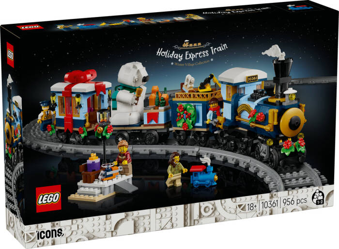 لگو Icons Christmas Express Train کد 10361