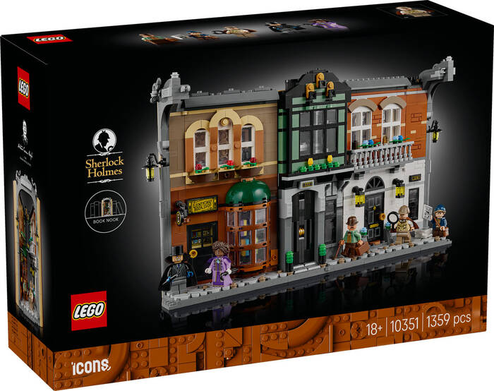 لگو Icons Sherlock Holmes: Book Nook کد 10351