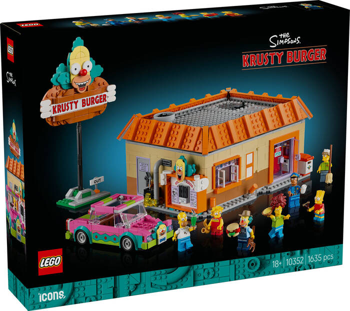 لگو Icons The Simpsons: Krusty Burger کد 10352