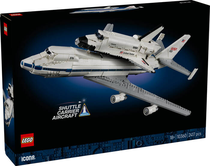 لگو Icons Space Shuttle Transport Aircraft کد 10360