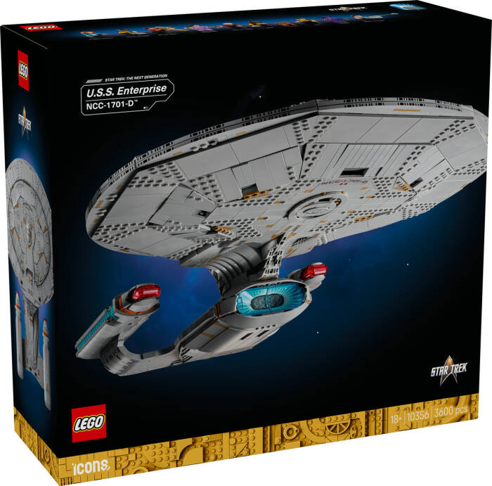 لگو Icons Star Trek U.S.S. Enterprise NCC-1701-D کد 10356