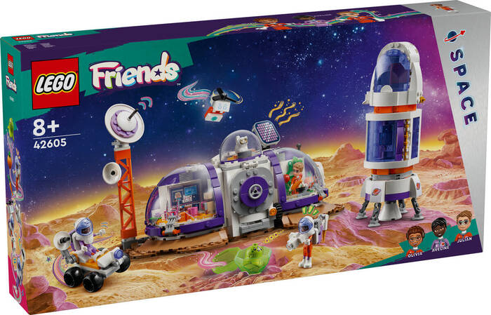 لگو Friends Mars Space Base and Rocket کد 42605