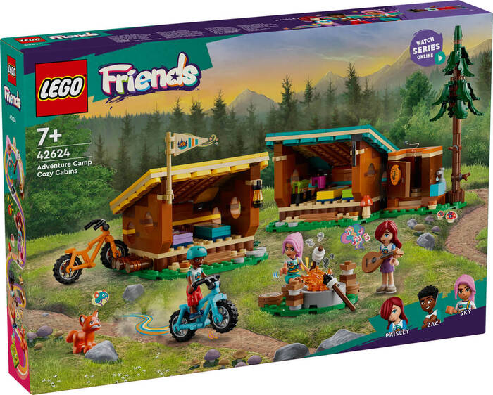 لگو Friends Adventure Camp Cute Cabins کد 42624