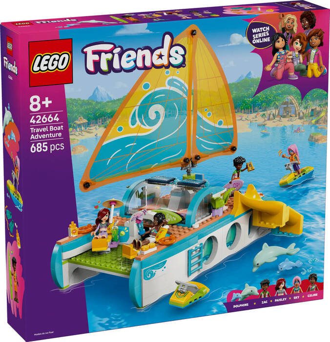 لگو Friends Adventure Cruise Ship کد 42664