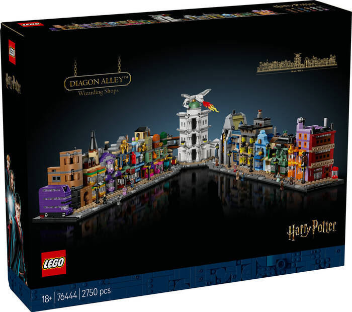 لگو Harry Potter Diagon Alley Wizarding Shops کد 76444