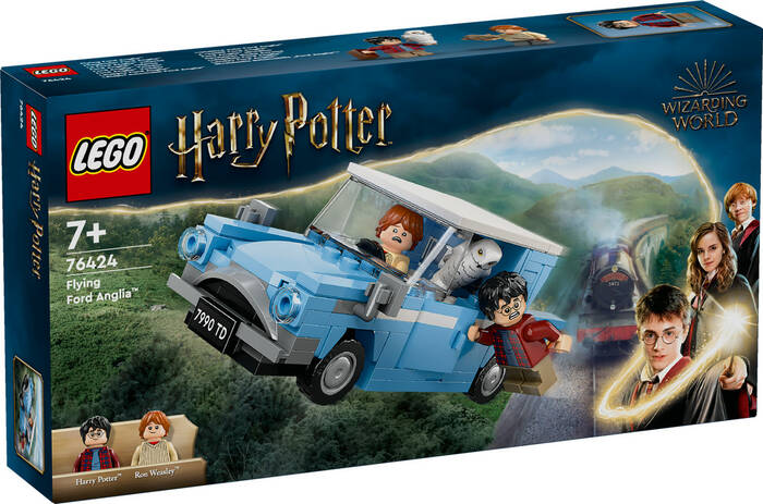 لگو Harry Potter ساختنی ماشین پرنده Ford Anglia مدل 76424