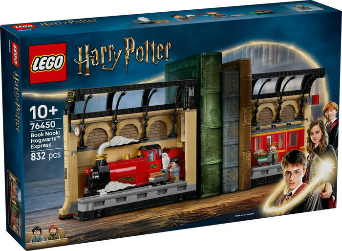 لگو Harry Potter Hogwarts Express Library Decor کد 76450