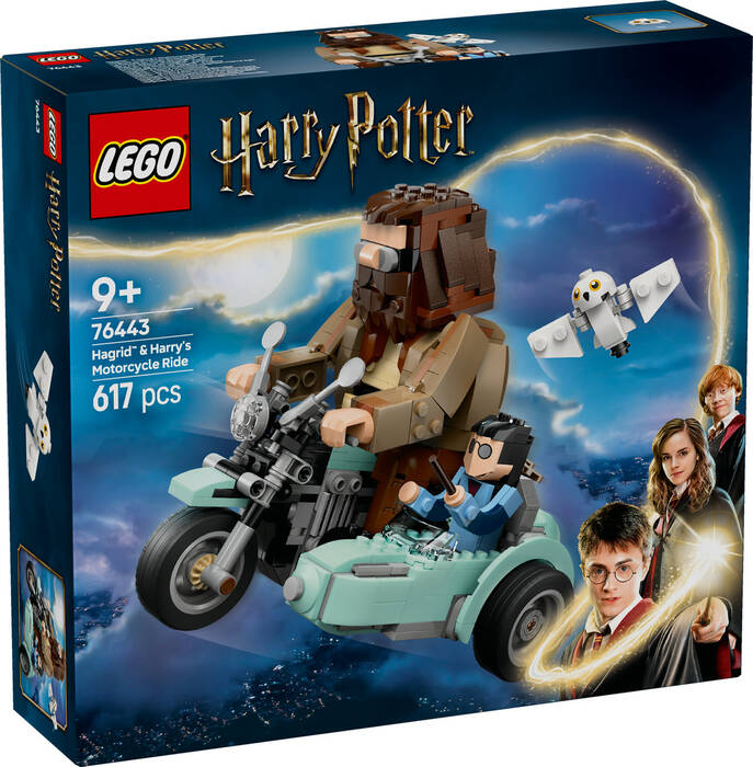 لگو Harry Potter Hagrid and Harry’s Motorbike Escape کد 76443