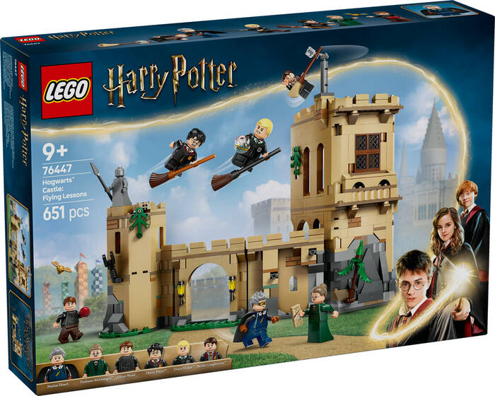 لگو Harry Potter Hogwarts Castle: Flying Lessons کد 76447