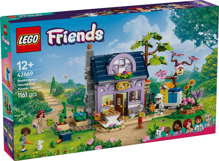 لگو Friends Beekeeper’s House and Flower Garden Set کد 42669