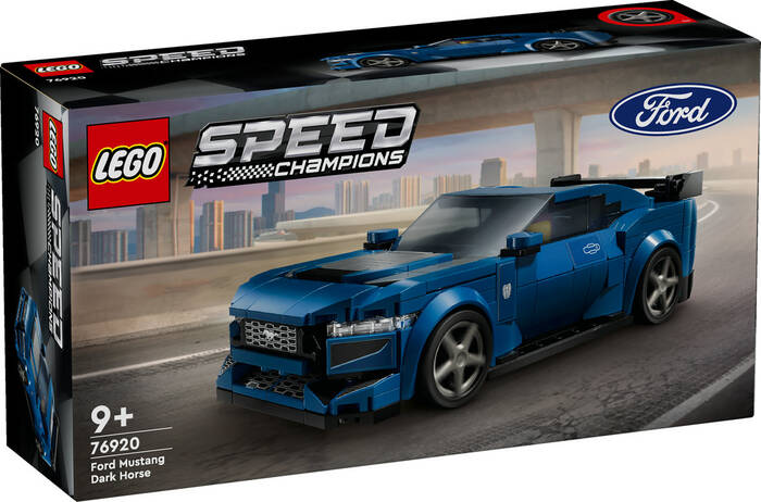 لگو Speed Champions Ford Mustang Dark Horse Sports Car Set کد 76920