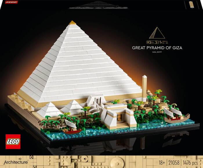 لگو Architecture Great Pyramid of Giza کد 21058
