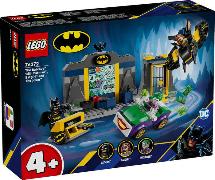 لگو DC Batcave with Batman, Batgirl and Joker کد 76272