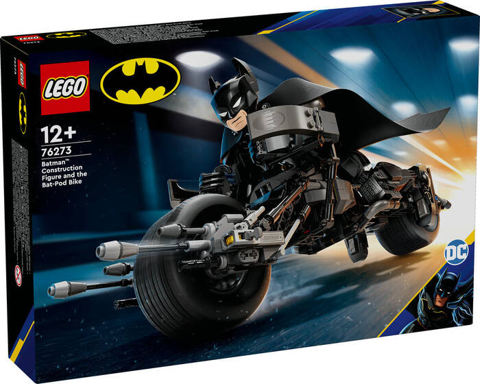 لگو DC Batman Building Figure and Bat-Pod Motorcycle کد 76273