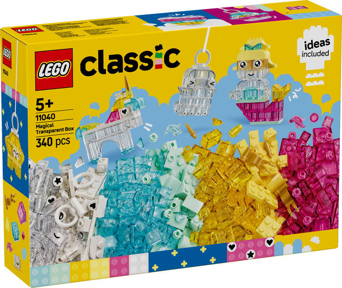 لگو Classic Magical Transparent Box کد 11040