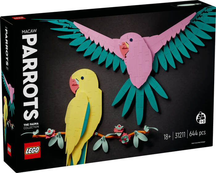 لگو Art Fauna Collection – Macaw Parrots کد 31211