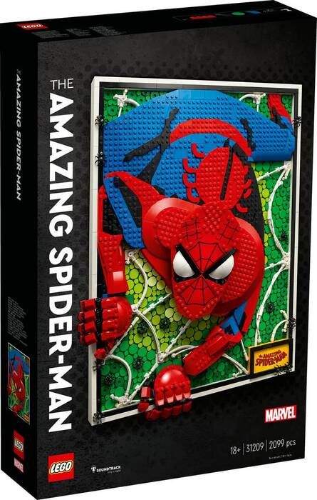 لگو Art The Amazing Spider-Man کد 31209