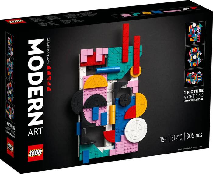 لگو Art Modern Art کد 31210