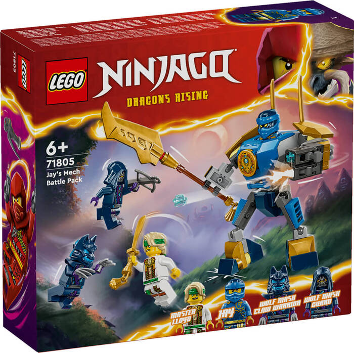 لگو NINJAGO Jay’s Mech Battle Pack کد 71805