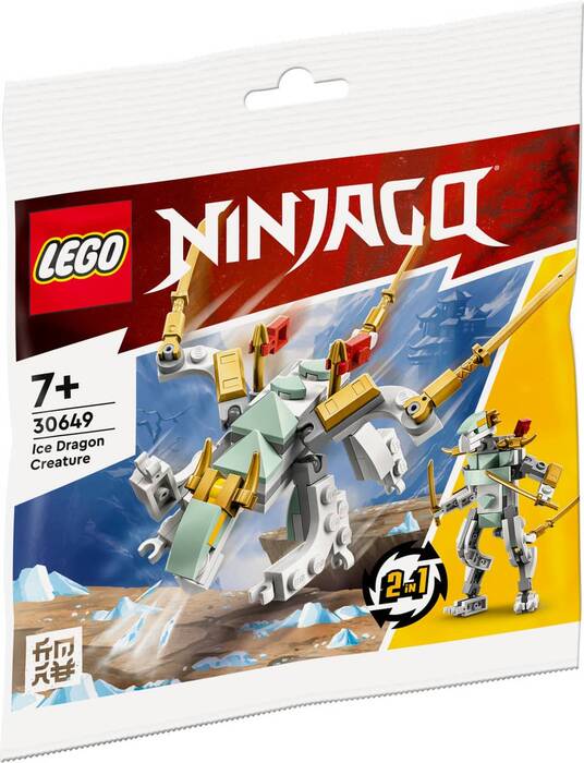 لگو NINJAGO Ice Dragon Creature کد 30649