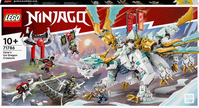 لگو NINJAGO Zane’s Ice Dragon Creature کد 71786