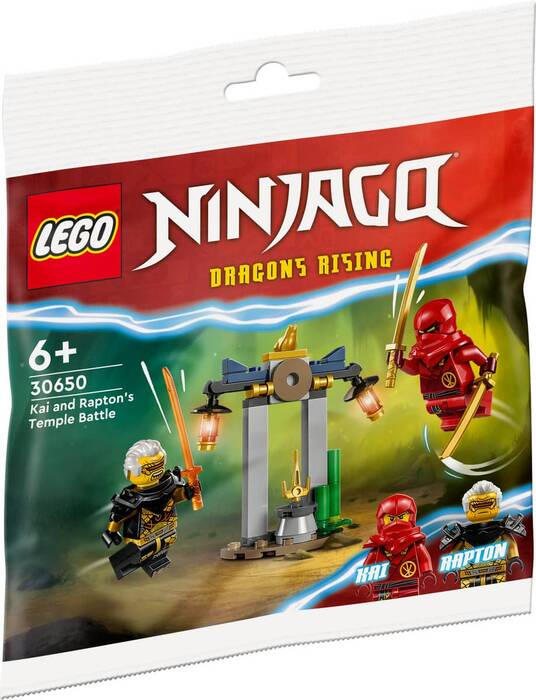 لگو NINJAGO Kai and Rapton’s Temple Battle کد 30650