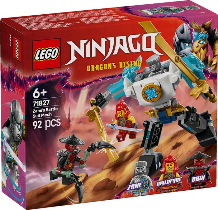 لگو NINJAGO Zane’s Battle Armor Mech کد 71827