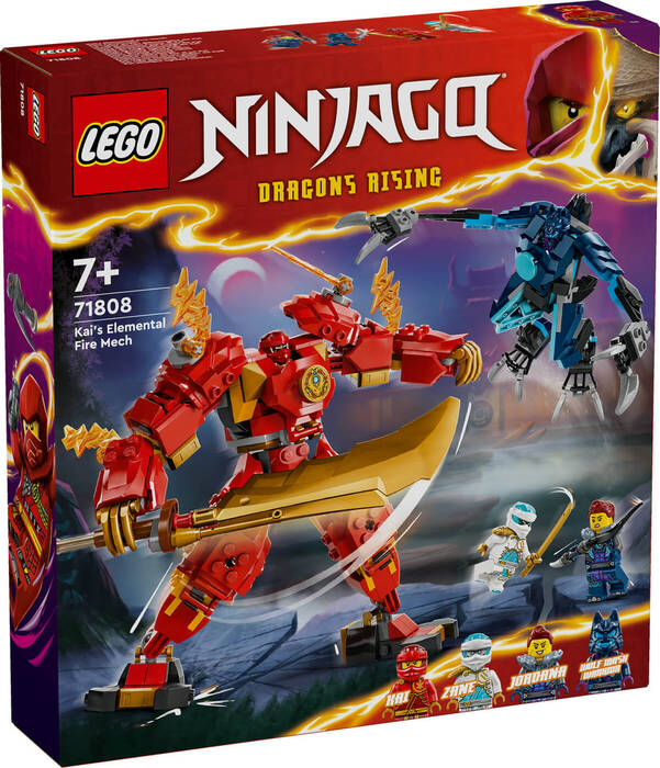 لگو NINJAGO Kai’s Elemental Fire Mech کد 71808
