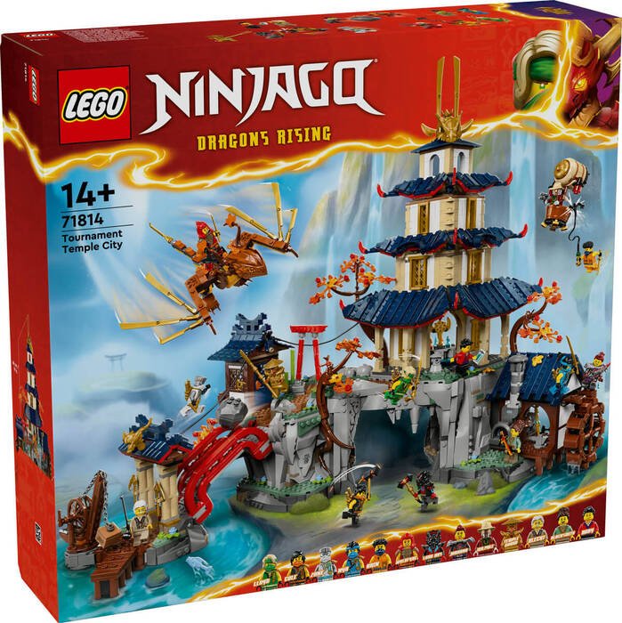 لگو NINJAGO Tournament Temple City کد 71814