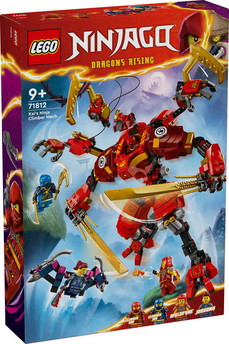 لگو NINJAGO Kai’s Ninja Climbing Mech کد 71812