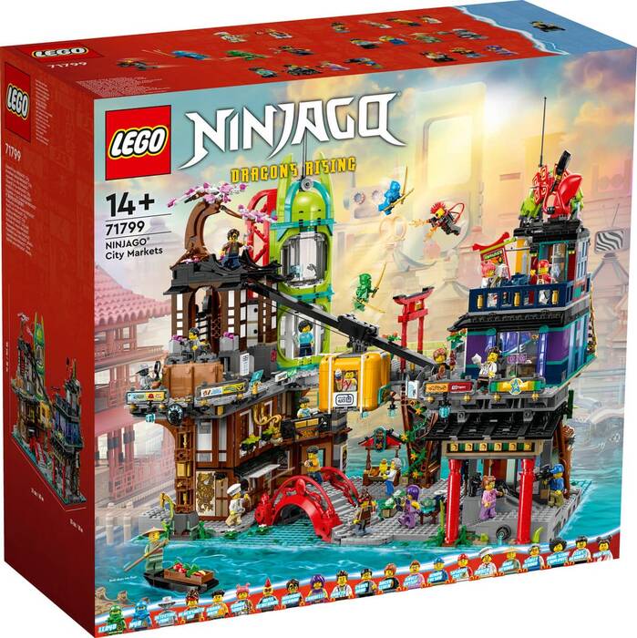 لگو NINJAGO NINJAGO City Market کد 71799