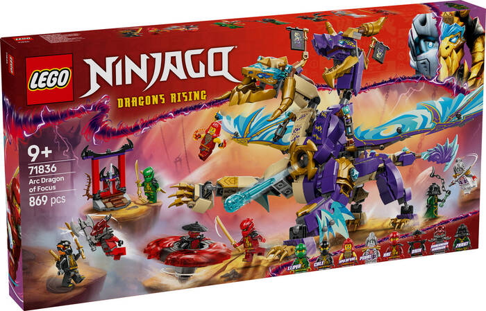 لگو NINJAGO Focus Arc Dragon کد 71836