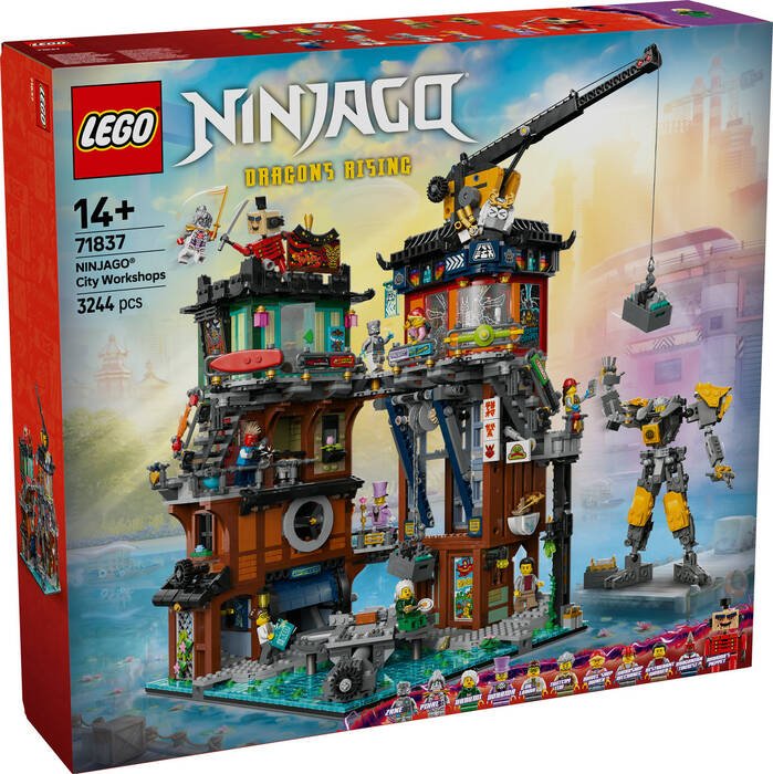 لگو NINJAGO NINJAGO City Workshops کد 71837