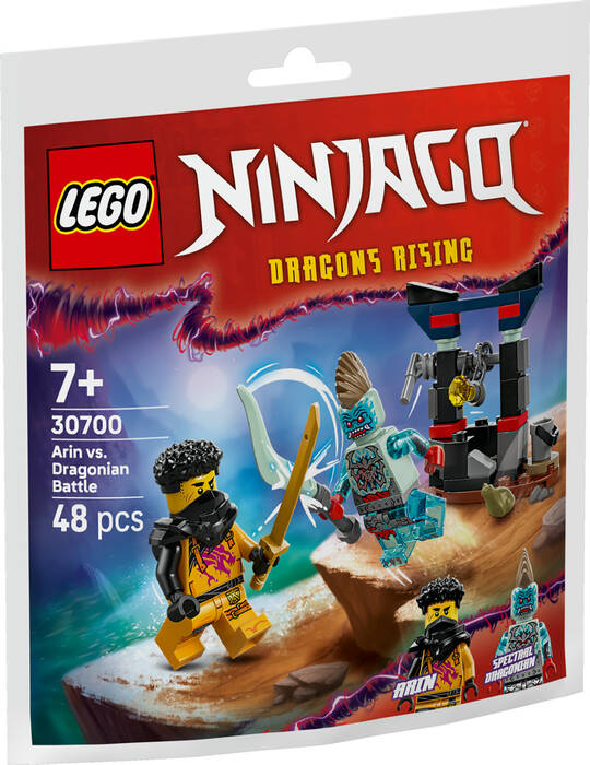 لگو NINJAGO Arin vs. Dragon-Human Battle کد 30700