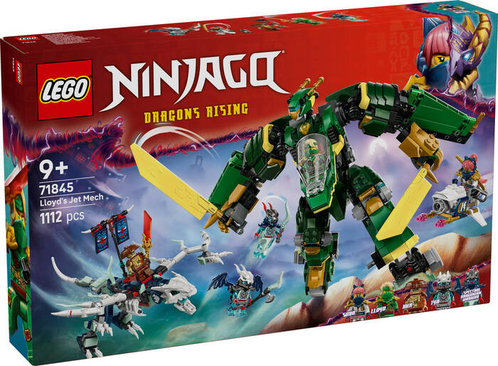 لگو NINJAGO Lloyd’s Jet Mech کد 71845