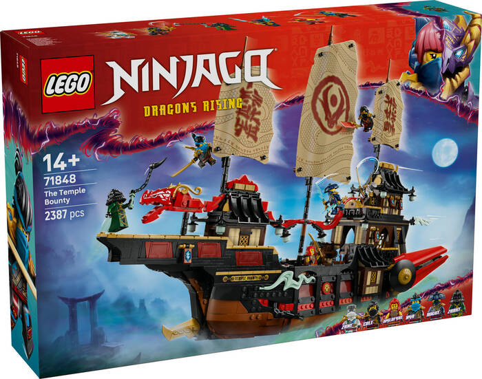 لگو NINJAGO Temple Treasure کد 71848