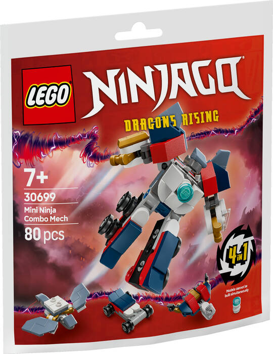 لگو NINJAGO Mini Ninja Combo Mech کد 30699