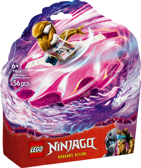 لگو NINJAGO Sora’s Dragon Spinjitzu Spinner کد 71824
