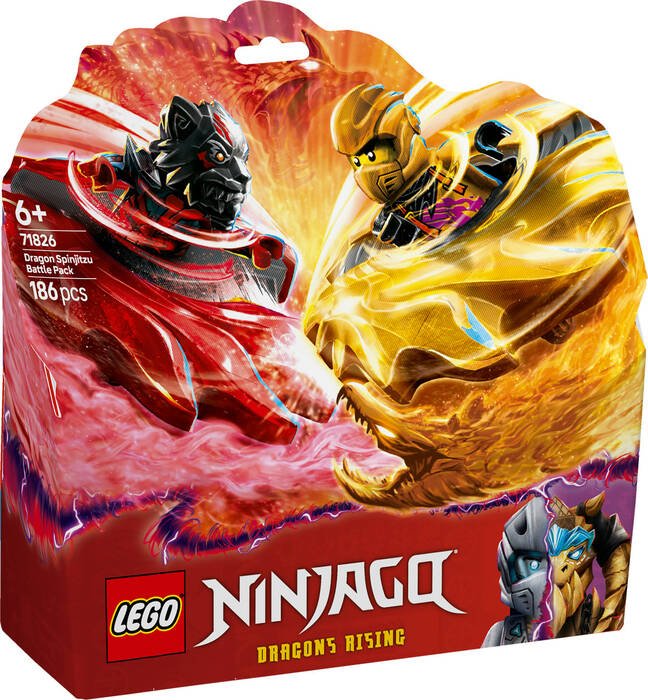 لگو NINJAGO Dragon Spinjitzu Battle Pack کد 71826