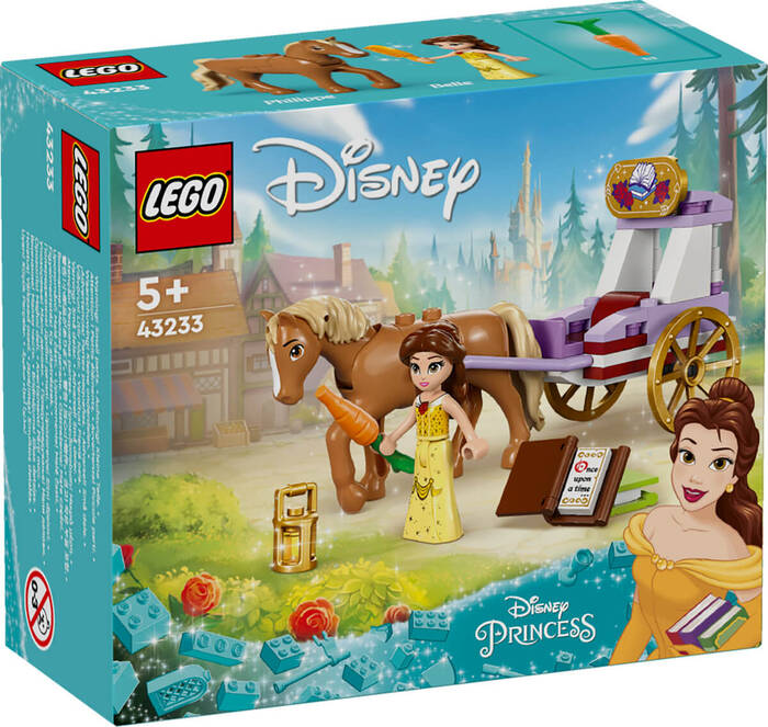 لگو Disney Princess Belle’s Story Time Carriage کد 43233