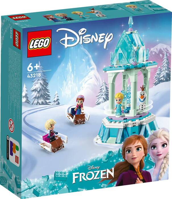 لگو Disney Anna and Elsa’s Magical Carousel کد 43218