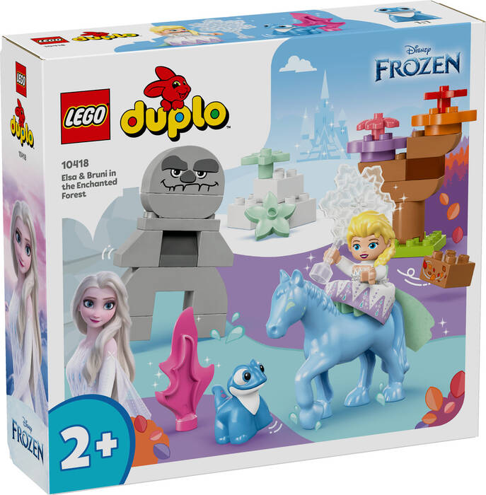 لگو DUPLO Elsa and Bruni in the Magical Forest کد 10418