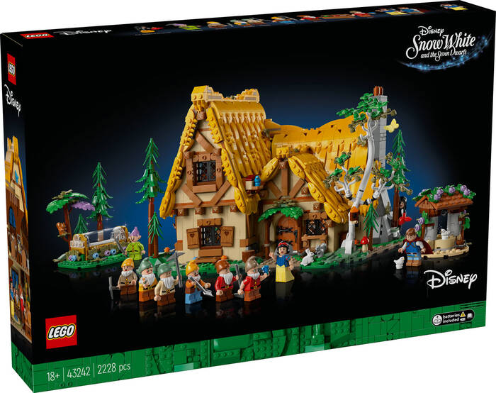 لگو Disney Princess Snow White and the Seven Dwarfs’ House کد 43242