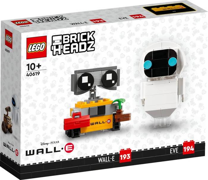 لگو BrickHeadz Disney EVE & WALL•E کد 40619