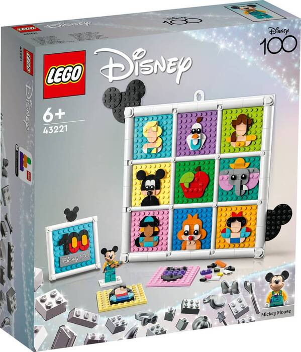 لگو Disney 100 Years of Disney Animation Icons کد 43221