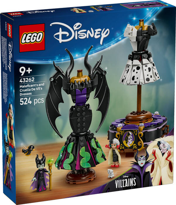 لگو Disney Maleficent and Cruella De Vil’s Dresses کد 43262