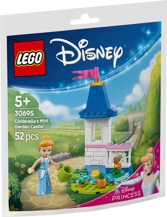 لگو Disney Princess Cinderella’s Mini Garden Castle کد 30695