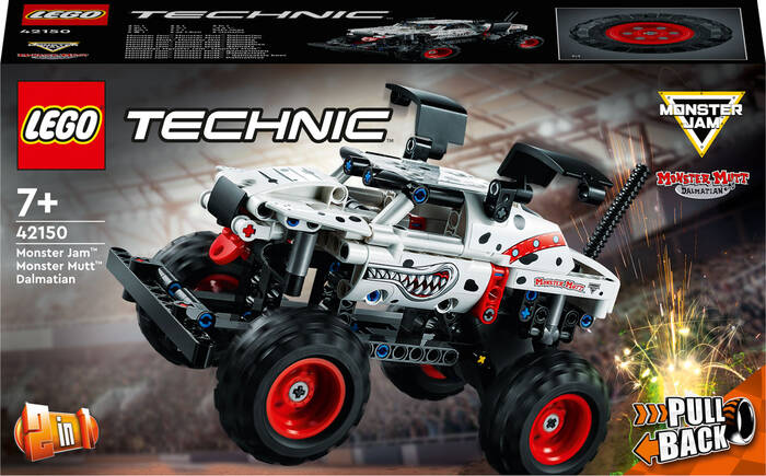 لگو Technic Monster Jam Monster Mutt Dalmatian کد 42150