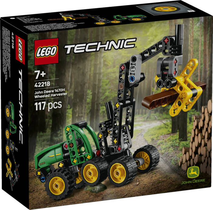 لگو Technic John Deere 1470H Wheeled Forest Machine کد 42218