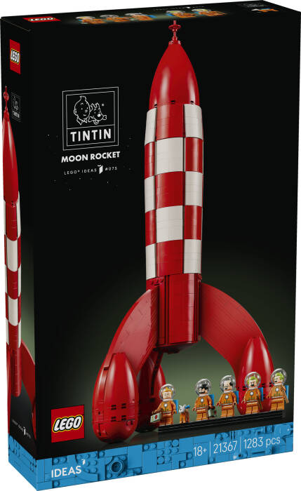 لگو Ideas Tintin Moon Rocket کد 21367